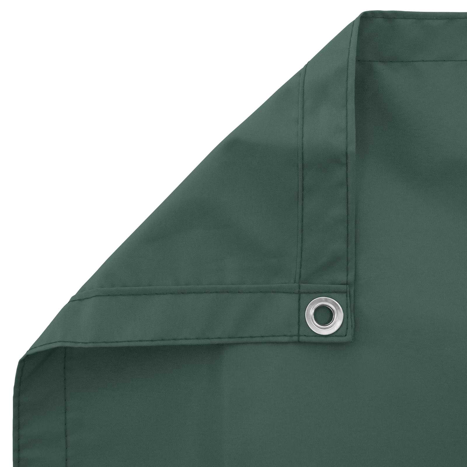 Balkonsichtschutz Dunkelgrün 110 x 600 cm Oxford-Stoff
