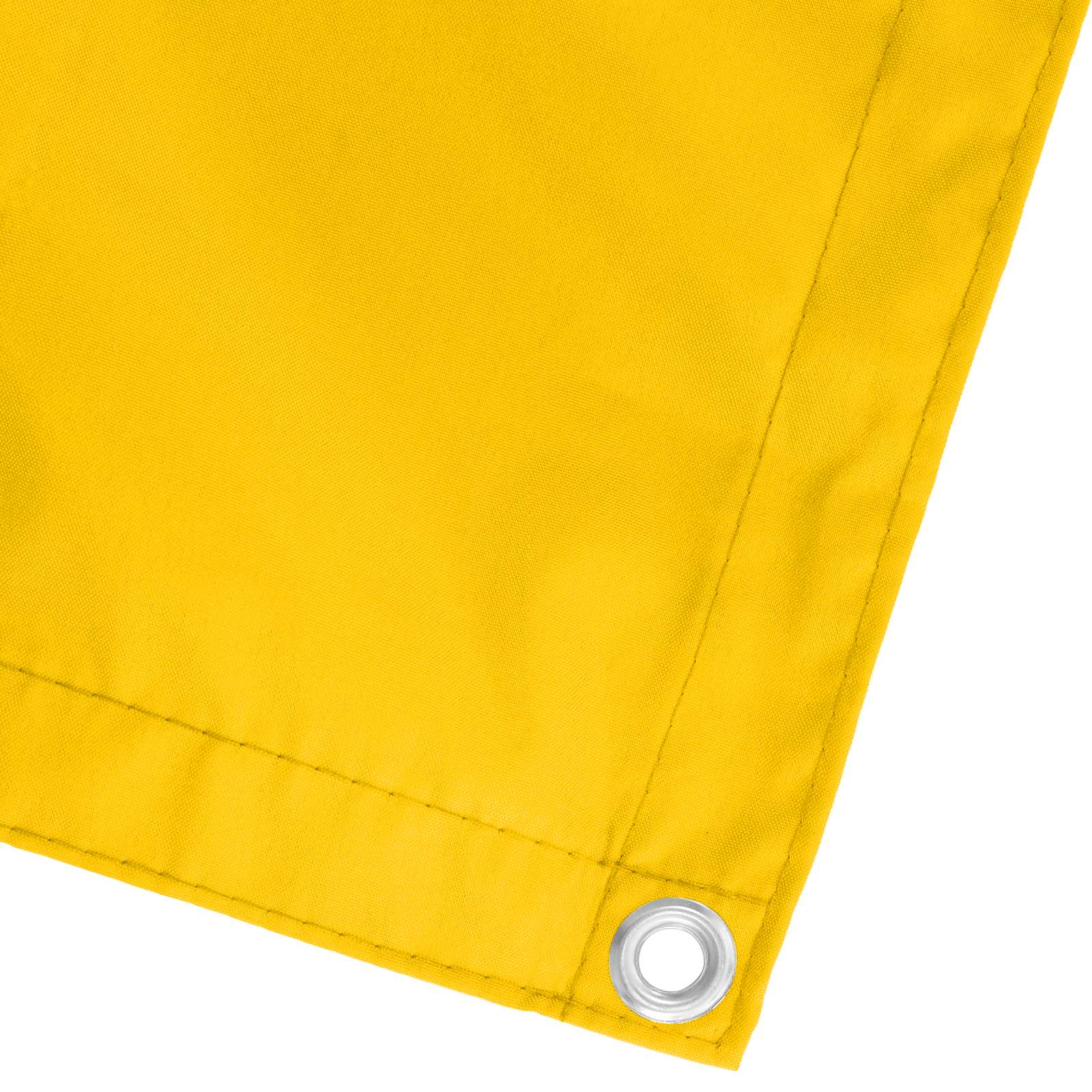 Balkonsichtschutz Gelb 110 x 200 cm Oxford-Stoff