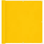 Balkonsichtschutz Gelb 110 x 300 cm Oxford-Stoff