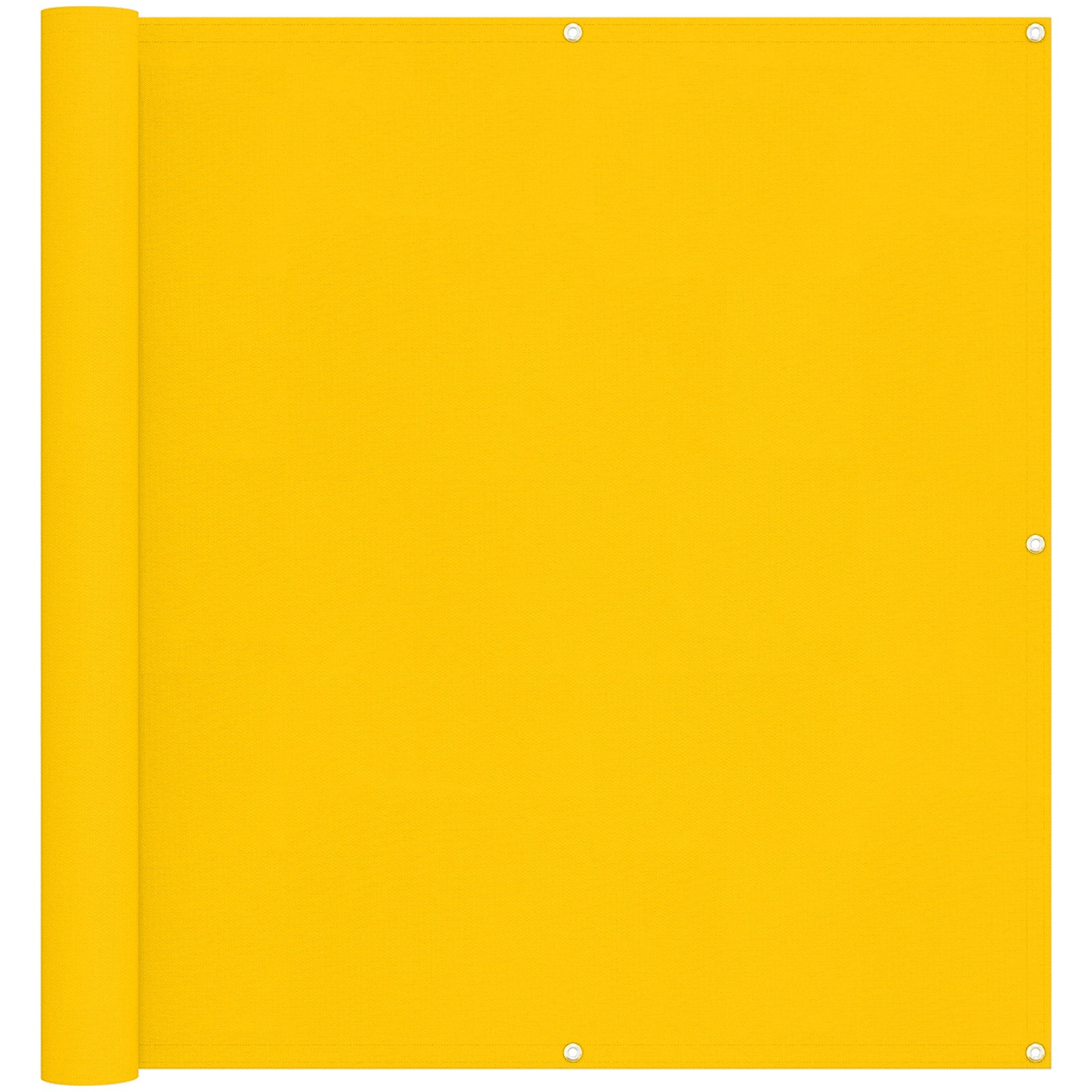 Balkonsichtschutz Gelb 110 x 700 cm Oxford-Stoff