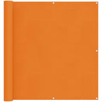 Balkonsichtschutz Orange 110 x 700 cm Oxford-Stoff
