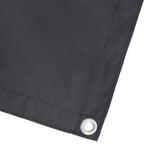 Balkonsichtschutz Schwarz 100 x 400 cm Oxford-Stoff