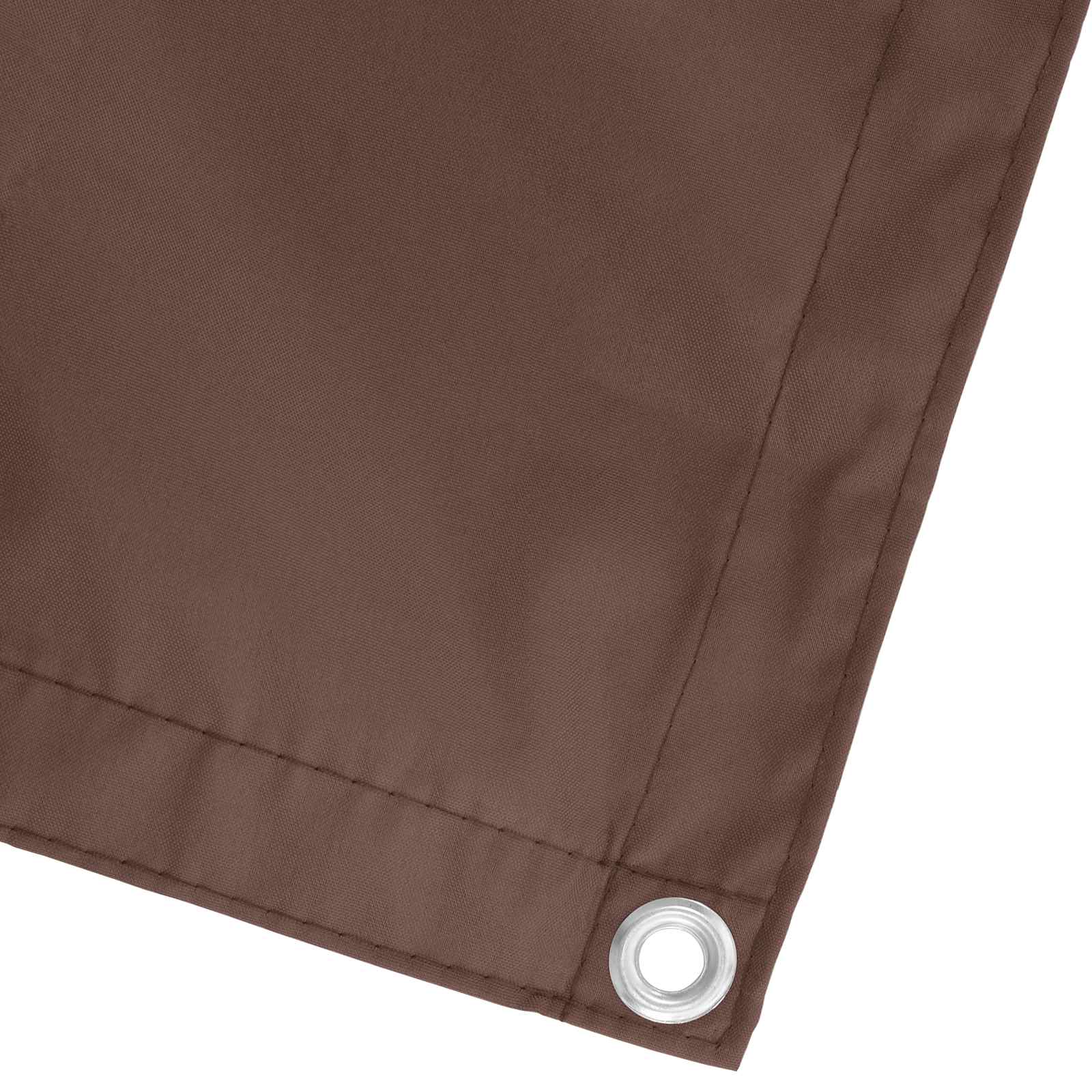 Balkonsichtschutz Braun 100 x 1000 cm Oxford-Stoff