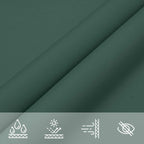Sonnensegel Dunkelgrün 2 x 6 m 100 % Polyester Oxford
