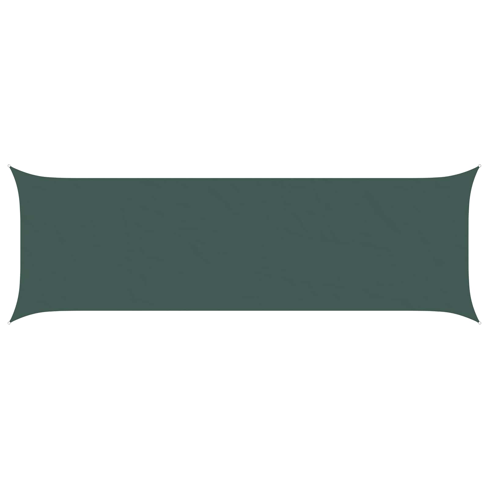 Sonnensegel Dunkelgrün 2 x 6 m 100 % Polyester Oxford