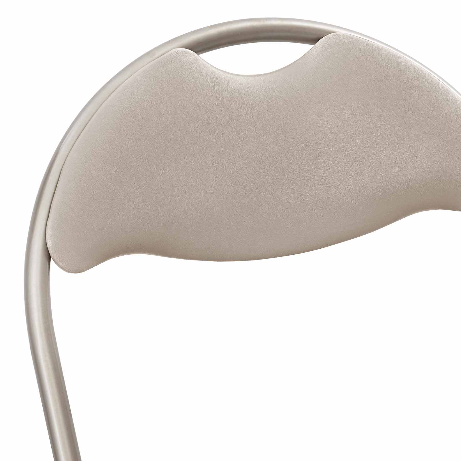 Klappstuhl 8 pcs Sand 48 x 43,5 x 81 cm Kunstleder