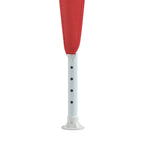 Party-Zelt 200 x 200 x 240 cm Rot PE und Stahl