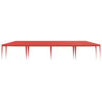 Partyzelt Rot 1200 x 300 x 255 cm PE und Stahl