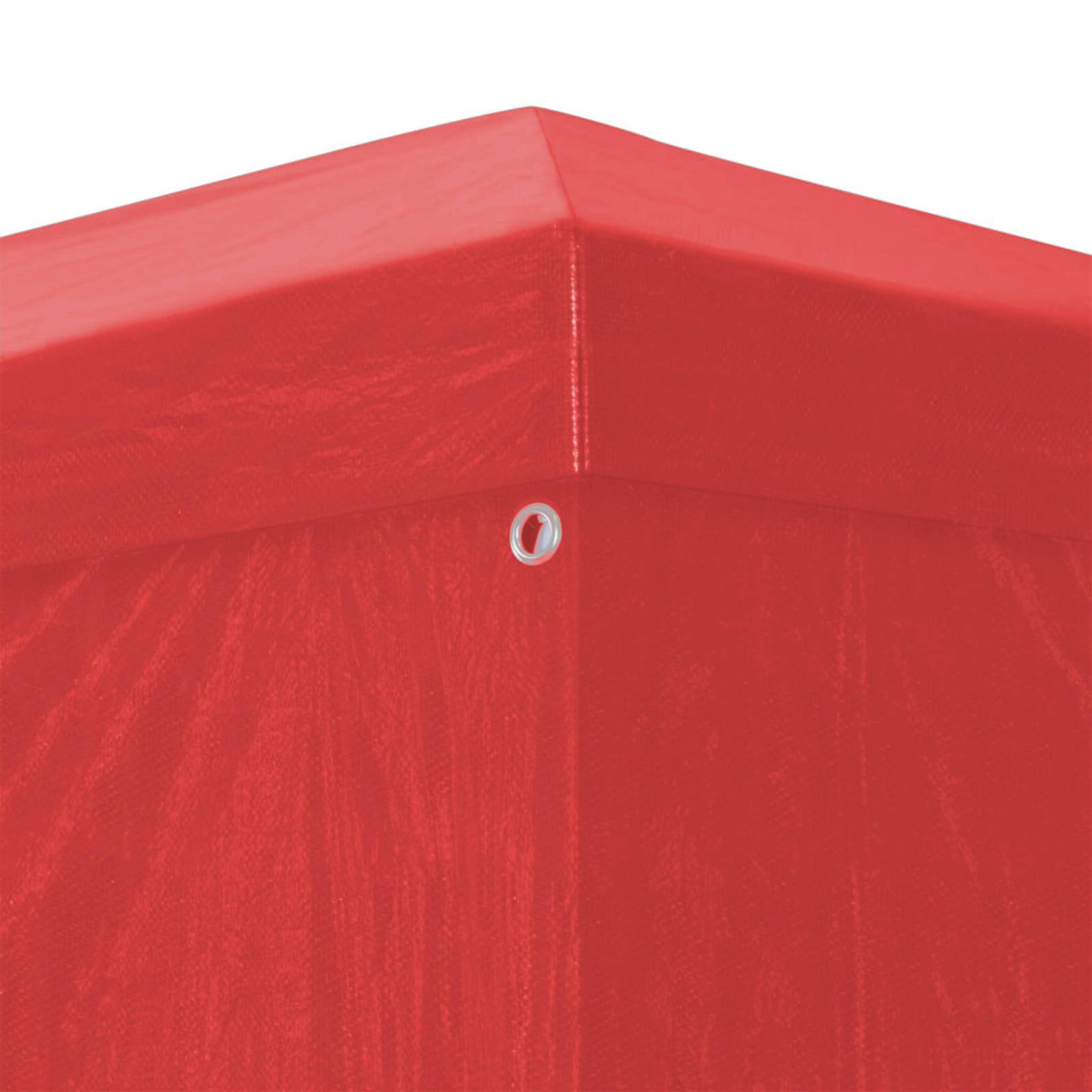 Party-Zelt 900 x 300 x 255 cm Rot PE und Stahl