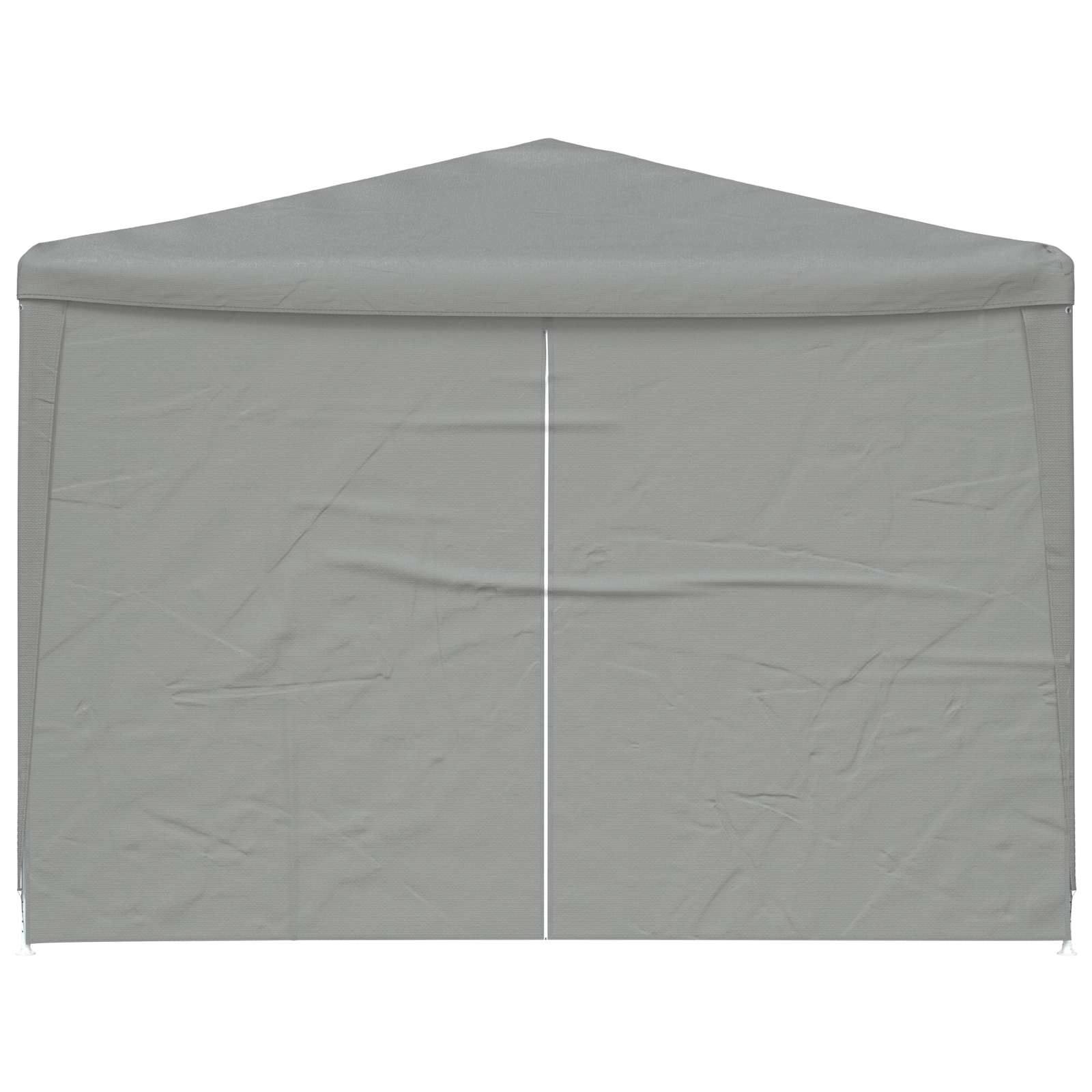 Party-Zelt 1200 x 300 x 255 cm Hellgrau PE und Stahl