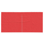 Party Zelt Seitenteil 2 pcs Rot 400 x 195 cm PE und Stahl
