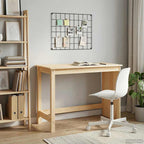 Schreibtisch Braun 112 x 50 x 75 cm Massivholz Kiefer