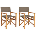 Esszimmerstuhl 56 x 54 x 87 cm 100% Polyester mit solidem Teak