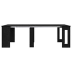 Esstisch 240 x 85 x 75 cm Holzwerkstoff Schwarze Eiche