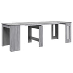Esstisch 240 x 85 x 75 cm Holzwerkstoff Grau Sonoma