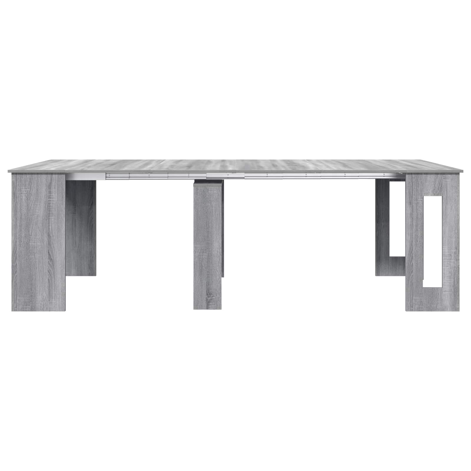 Esstisch 240 x 85 x 75 cm Holzwerkstoff Grau Sonoma