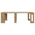 Esstisch 240 x 85 x 75 cm Holzwerkstoff Artisan-Eiche