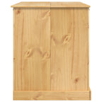Küchentrolley 2 pcs Honigwachs 112 x 77 x 91,5 cm Massiv-Kiefer