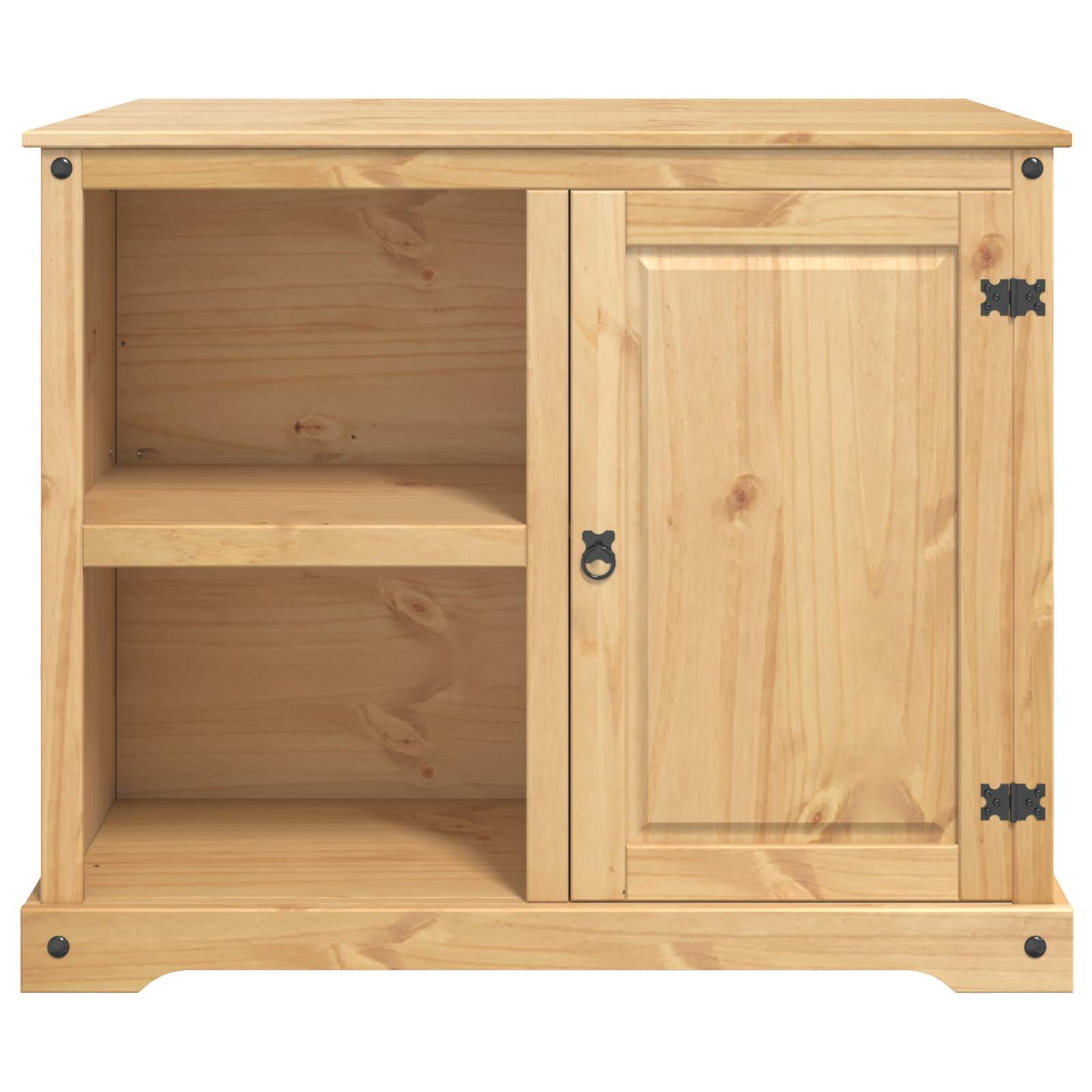 Küchentrolley 2 pcs Honigwachs 112 x 77 x 91,5 cm Massiv-Kiefer