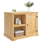 Küchentrolley 2 pcs Honigwachs 112 x 77 x 91,5 cm Massiv-Kiefer