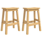Kücheninsel Set mit Schubladen 3 pcs Honigwachs Massiv-Kiefer
