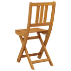 Außen Bistro-Stühle mit Kissen 8 pcs Natur 40 x 42 x 85 cm