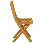 Außen Bistro-Stühle mit Kissen 8 pcs Natur 40 x 42 x 85 cm