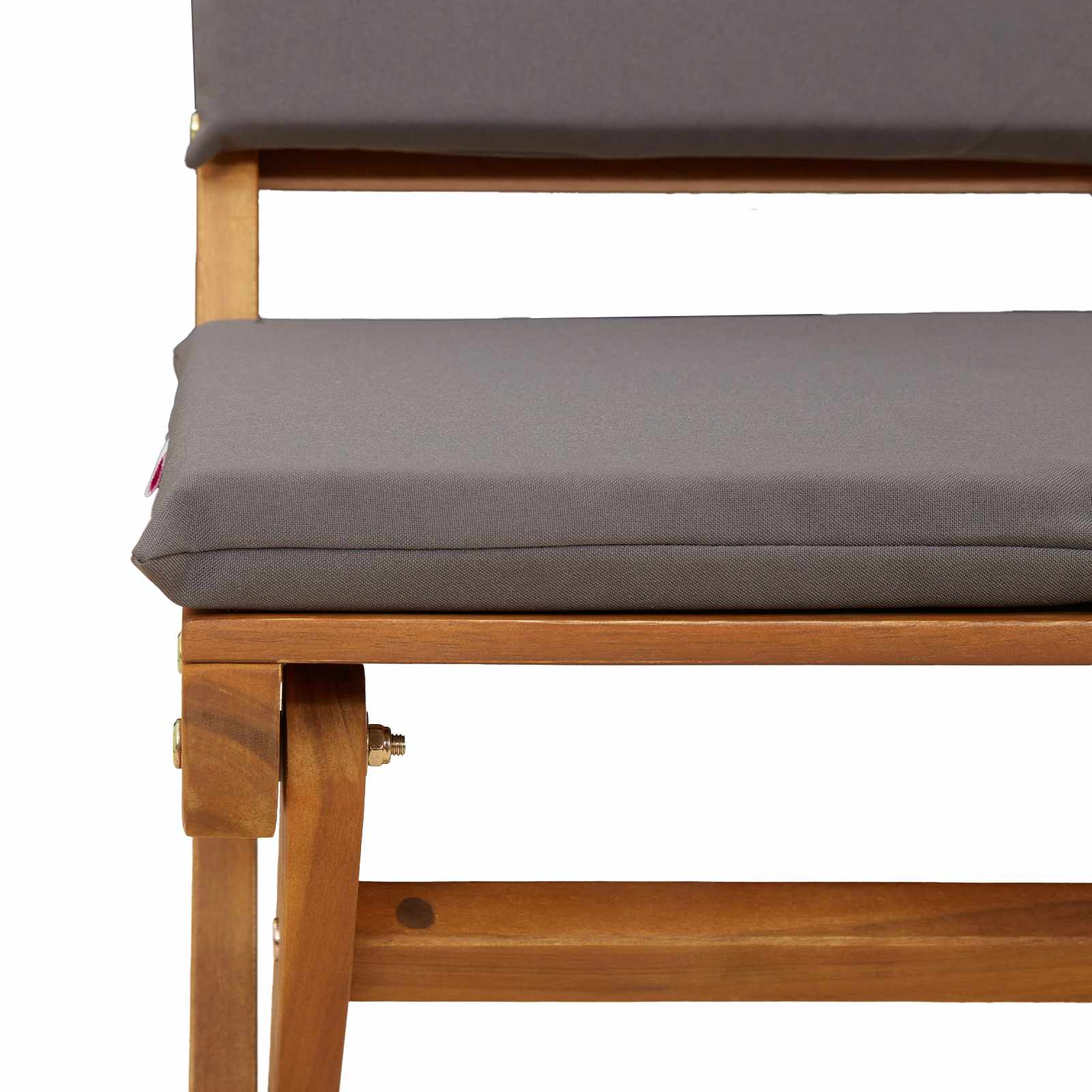 Außen Bistro-Stühle mit Kissen 6 pcs Dunkelgrau 38 x 46 x 85 cm