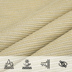 Sonnensegel Beige 2 x 6 m HDPE