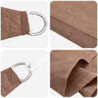 Sonnensegel Taupe 2,5 x 6 m HDPE