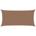 Sonnensegel Taupe 2,5 x 6 m HDPE