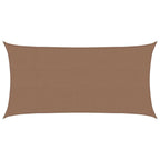 Sonnensegel Taupe 2,5 x 6 m HDPE