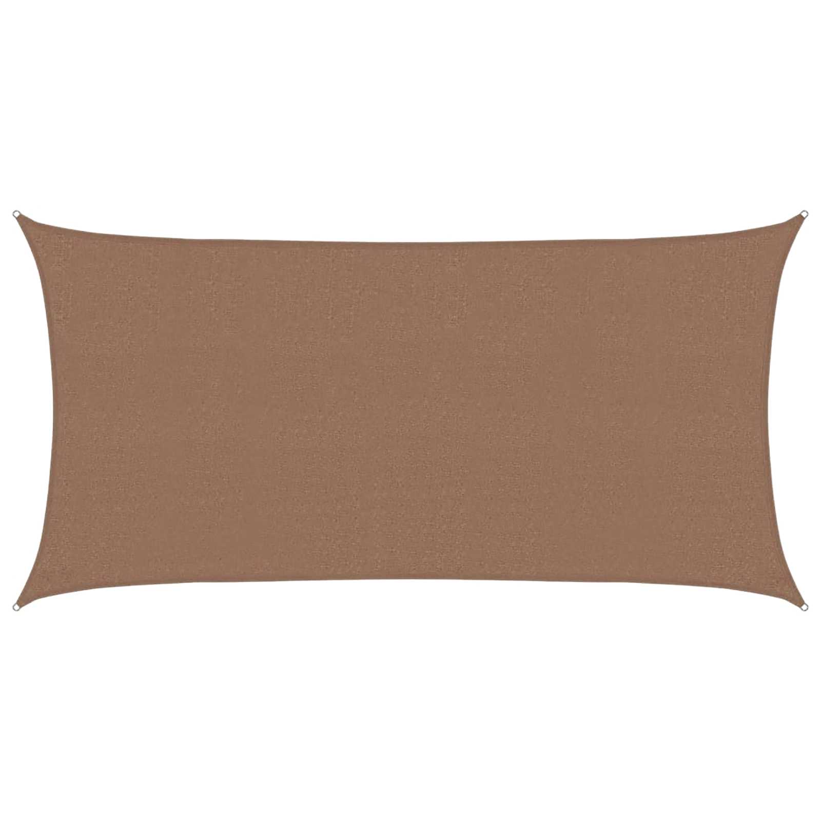 Sonnensegel Taupe 2,5 x 6 m HDPE