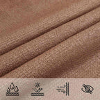 Sonnensegel Taupe 2 x 2 x 2 m HDPE