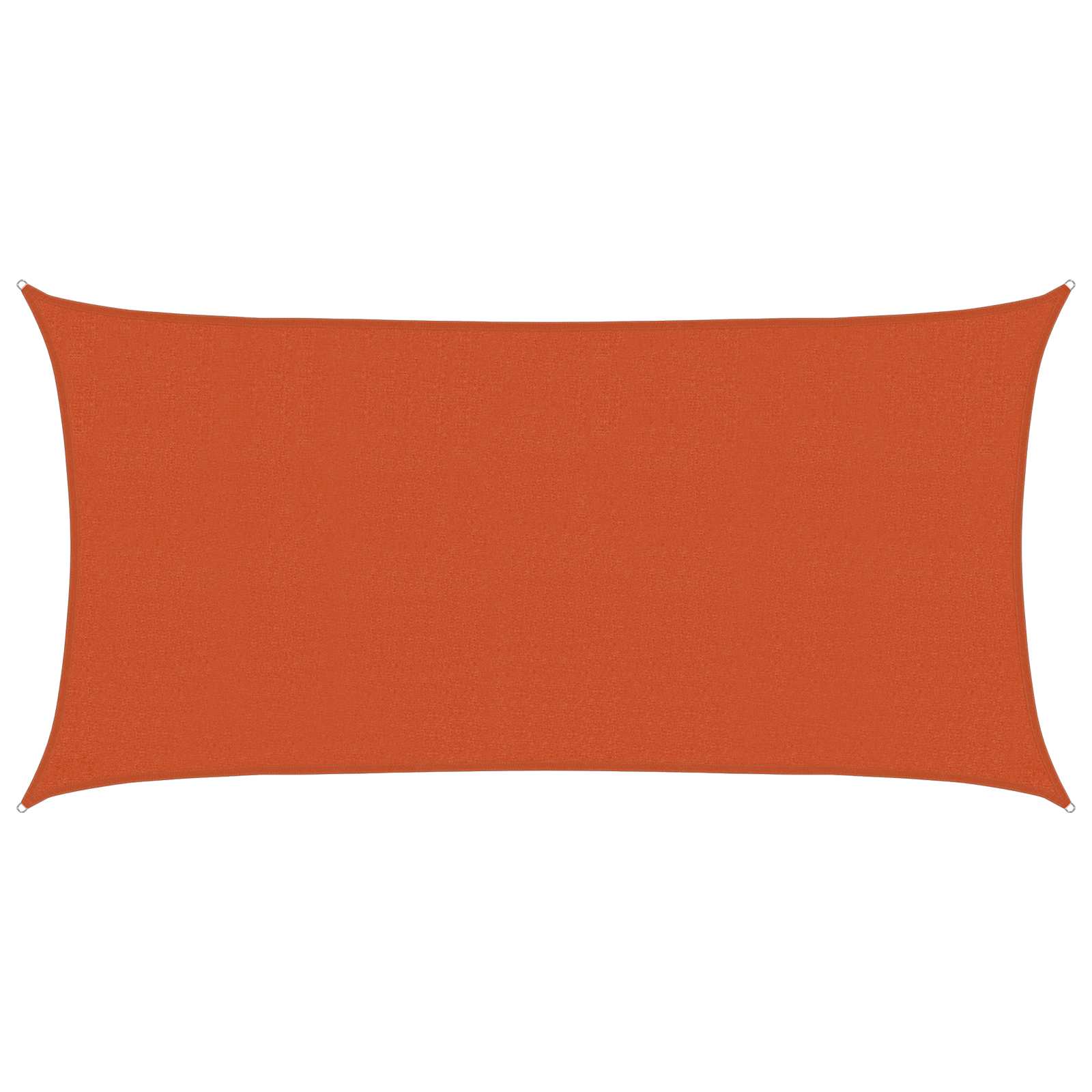 Sonnensegel Orange 2 x 6 m HDPE