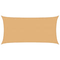 Sonnensegel Sand 2 x 6 m HDPE