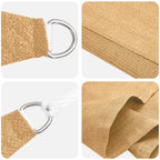 Sonnensegel Sand 2,5 x 6 m HDPE