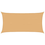 Sonnensegel Sand 2,5 x 6 m HDPE