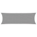 Sonnensegel Anthrazit und Weiß 2 x 6 m HDPE