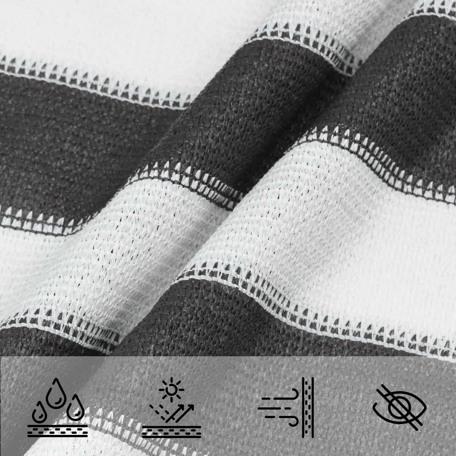 Sonnensegel 3 x 4 x 4 m HDPE