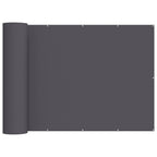 Balkon Sichtschutz 180 x 300 cm Stoff mit PU-Beschichtung