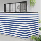 Balkon Sichtschutz 150 x 300 cm Stoff mit PU-Beschichtung