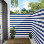 Balkon Sichtschutz 150 x 800 cm Stoff mit PU-Beschichtung