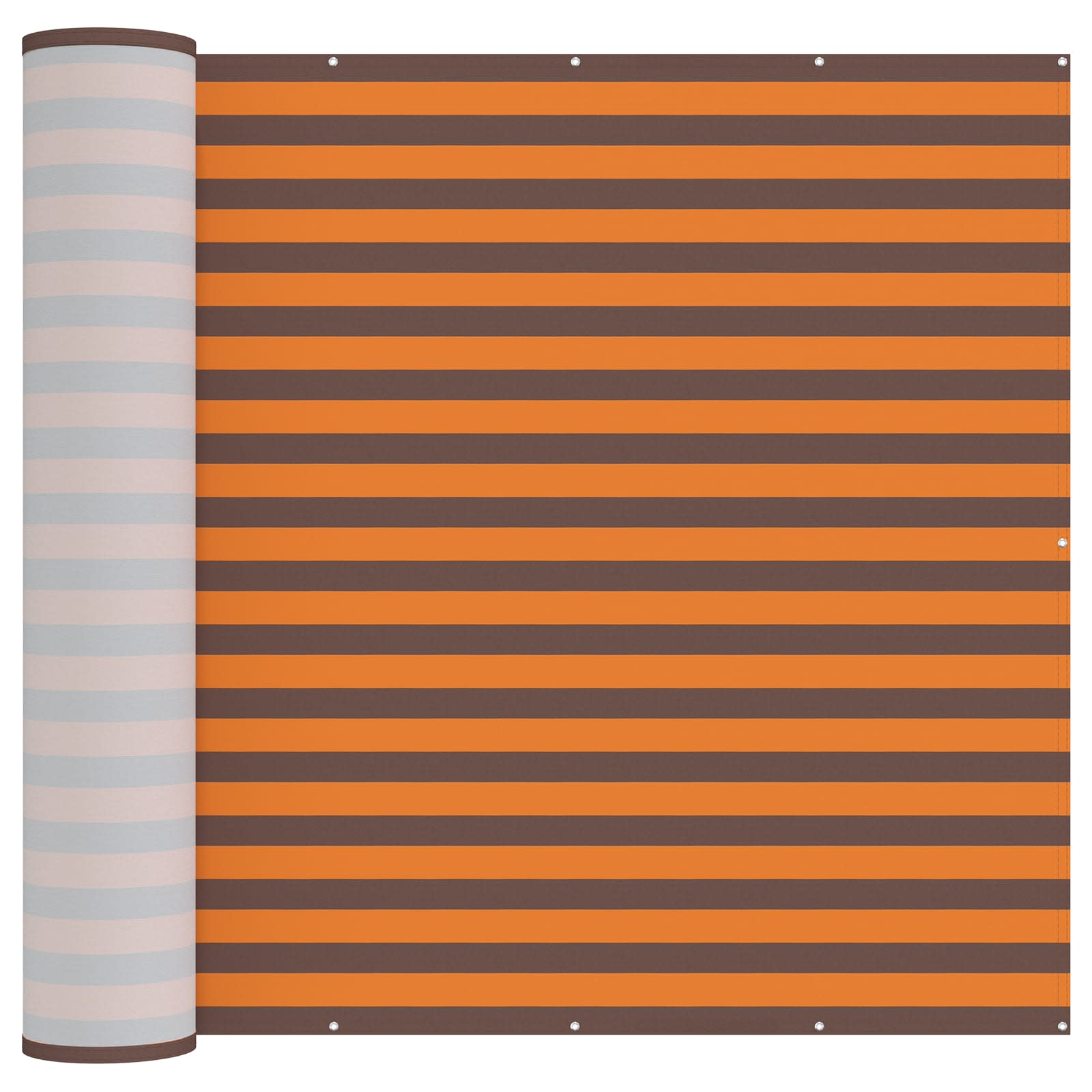 Balkon Sichtschutz 180 x 700 cm Stoff mit PU-Beschichtung