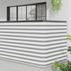 Balkon Sichtschutz 150 x 700 cm Stoff mit PU-Beschichtung
