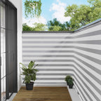 Balkon Sichtschutz 150 x 1000 cm Stoff mit PU-Beschichtung