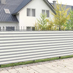 Balkon Sichtschutz 200 x 500 cm Stoff mit PU-Beschichtung