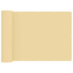 Balkon Sichtschutz 1,8 x 15 m Stoff mit PU-Beschichtung Beige