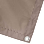 Balkon Sichtschutz 1,8 x 25 m Stoff mit PU-Beschichtung Taupe