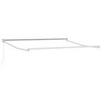 Einziehbare Markise Taupe 3,5 x 2 m